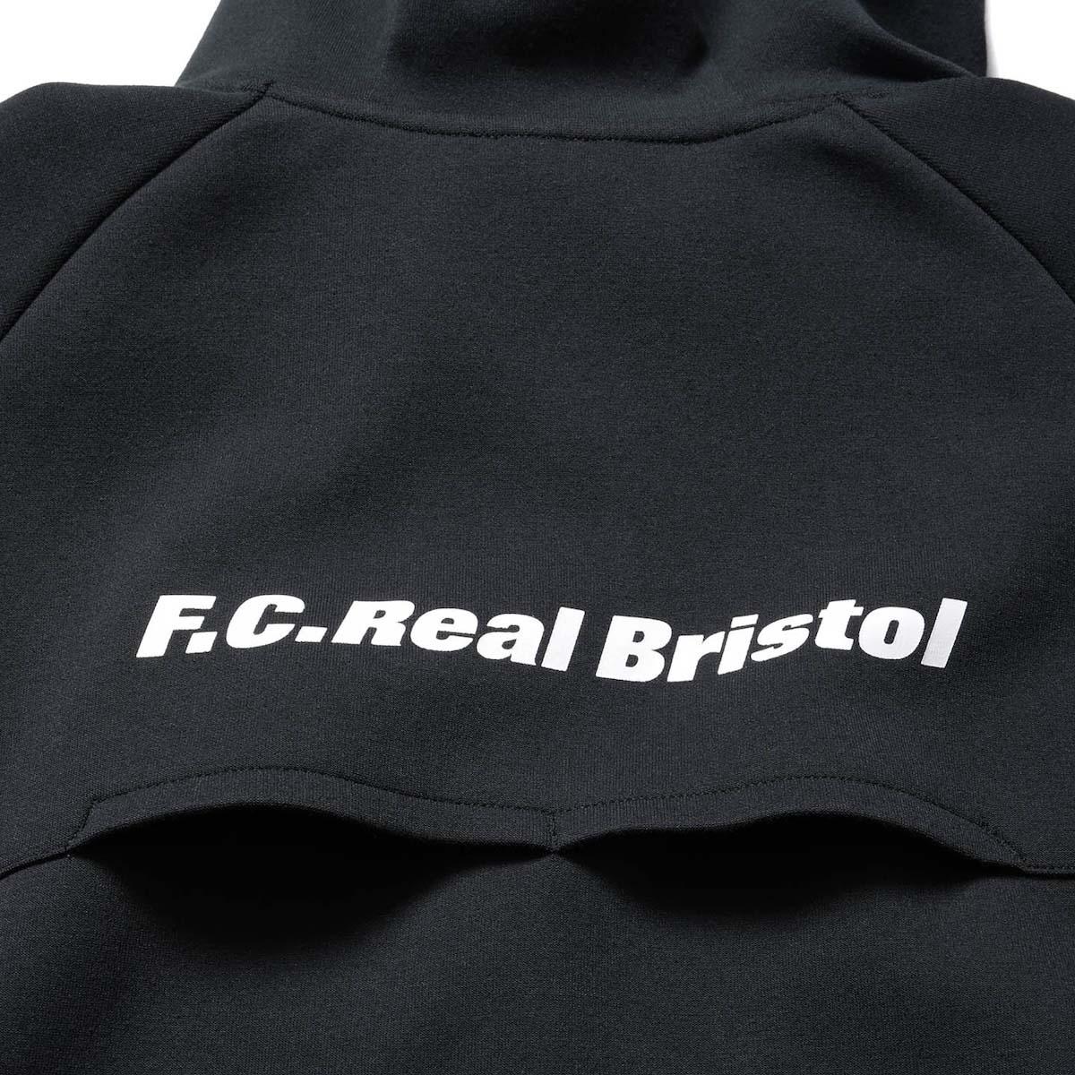F.C.Real Bristol / TRAINING TRACK ZIP-UP HOODIE (Black) ベンチレーション